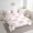 Pink Green, variant on Erosebridal Pink Bowknot Bedding Twin Size, Cute Princess Bed in a Bag Twin size, Bow Tie Decor, Reversible 7 Pieces