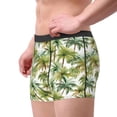 thumbnail image 2 of Hirioo Green Hawaii Palms for Men's Boxer Briefs Men Cotton Underwear Boxer Briefs Panties-Medium, 2 of 5