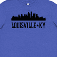 thumbnail image 4 of Inktastic Louisville Kentucky Skyline Cities Youth T-Shirt, 4 of 5