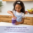 thumbnail image 2 of Bentgo Kids Stainless Steel Food Jar - 11 fl oz Leak-Proof Double Insulated Hot or Cold Food Container with Removable Silicone Bumper, Dishwasher Safe, Easy Open Lid, Ages 3+ (Unicorn), 2 of 7
