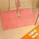 thumbnail image 1 of Alfombra de baño antideslizante (rosa), alfombrilla de microfibra suave Shaggy, alfombra de baño absorbente para el hogar Afortunado Sencillez, 1 of 1