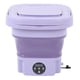 thumbnail image 4 of Lavadora plegable Lavadora portátil Control de un botón de bajo ruido Pequeña 8L para bragas para el hogar ANGGREK Otros, 4 of 7