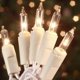 thumbnail image 1 of Juego de luces de Navidad de 100 piezas de mini luces transparentes para árbol de Navidad para interiores y exteriores, decoración de Navidad, boda, día de San, 1 of 4