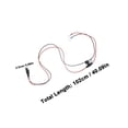 thumbnail image 2 of Luxshiny Solar Panel Extension Cord Solar Panel Wires Outdoor Installation Black Copper 1Pcs 19.7X0.8X0.4In, 2 of 8