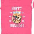 thumbnail image 4 of Inktastic Happy Hanucat with Menorah Boys or Girls Baby Bodysuit, 4 of 5