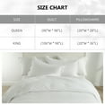 thumbnail image 5 of PANGUSHAN White Quilt Set King Size, Vintage Embossed Elegant Solid Color Soft King Quilt Bedding Set Bedspreads, Diamond Pattern Quilted Lightweight Comforter for King Bed, All Season, 3pcs, 5 of 6