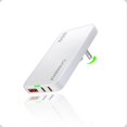 thumbnail image 1 of Cargador KWRNVO Plano USB de pared 65W GaN 3 puertos MacBook Pro/Air, 1 of 7