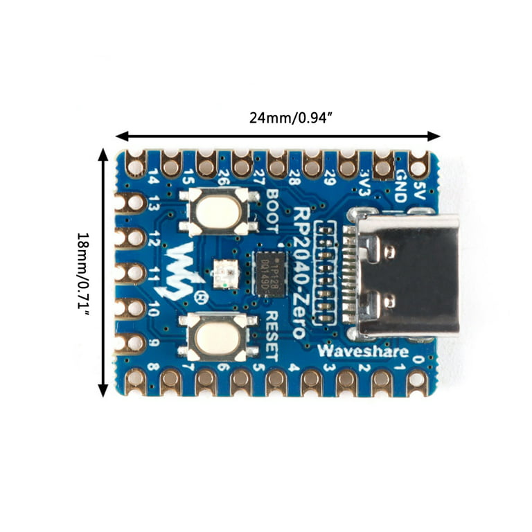 WeAct RP2040 brings USB Type-C connectivity, 16 MB flash and a reset button  to the Raspberry Pi RP2040 microcontroller -  News