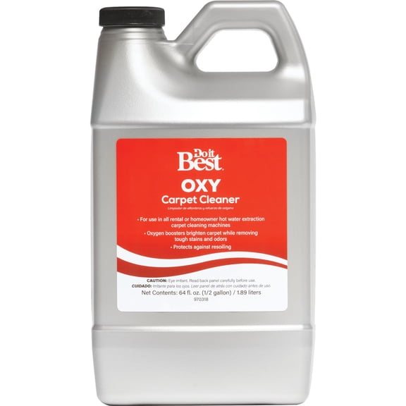 Cul-Mac Oxy Carpet Cleaner - Residue Free Liquid Carpet Solution - 64 fl oz