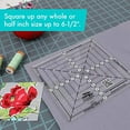 thumbnail image 5 of Creative Grids 6-1/2in Square It Up or Fussy Cut Square Quilt Ruler - CGRSQ6, 5 of 6