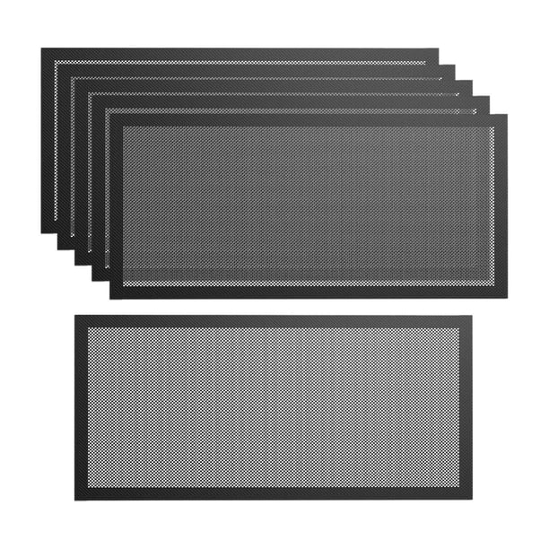 Cubierta de rejilla de ventilación de piso Decoración del hogar Filtros de ventilación de aire decorativos versátiles 6 piezas