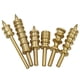 thumbnail image 3 of Pulidor De Cuero Latón Estilo Plano Y Arco Borde De Cuero Sellado Punta De Soldadura Proceso En Caliente Pulido De Cuero Punta De Hierro Para Manualidades De Cuero Diy Monstrate TO005689-06, 3 of 7
