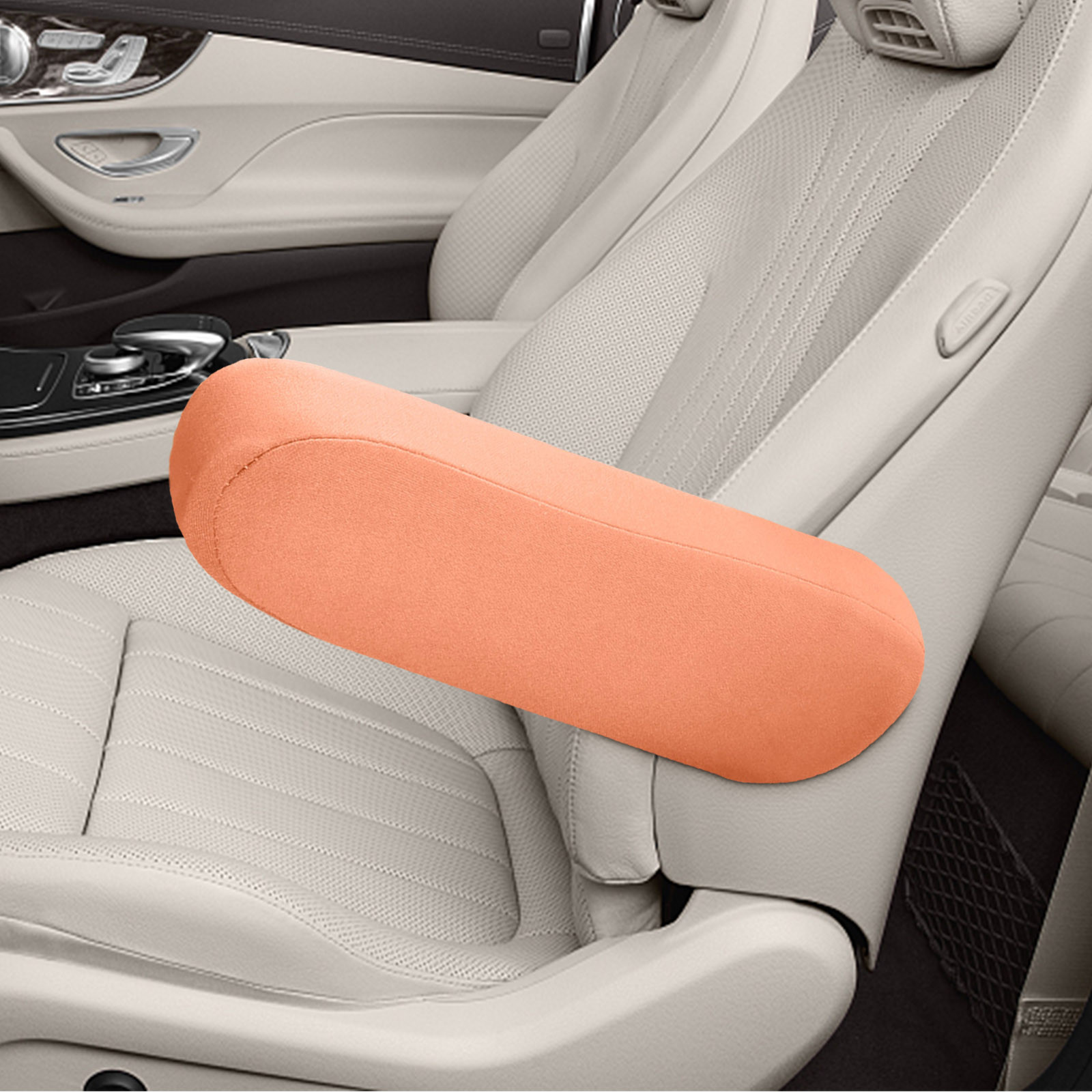 Lot De 4 Housses D'Accoudoir Voiture Avant - Élastiques, Noires, Protection Sièges Universelles