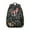 Black, variant on Hawaii Tropical Wind Palm Leaves Backpack: Durable Lightweight Design, Large Capacity Laptop Daypack for Students, Perfect Gift for High School College Campus Commute