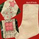 thumbnail image 4 of Calcetin Navideño Personalizado,Botas de Navidad,Botas Navidad Chimenea, Caramelo Regalo Bolsa,Calcetín de Decoración Navideña para Llenar y Colgar, Yute, 14,5 cm x 10 cm (2Piezas), 4 of 5
