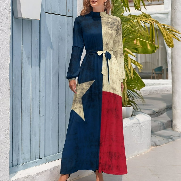 Vintage Grunge Flag of Texas Long Dress dresses for official occasions dresses with long sleeves - Walmart.com Vintage Grunge Flag of Texas Long Dress dresses for official occasions dresses with long sleeves - Walmart.com
