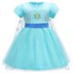 thumbnail image 1 of Disney Frozen Elsa Anna Princesa Vestido Blancanieves Aurora Jasmine Rapunzel Cenicienta Ariel Disfraces Niñas Fiesta de cumpleaños Ropa 3-4T (Tag110) Gao Jinjia LED, 1 of 2