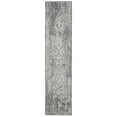 thumbnail image 3 of SAFAVIEH Runner Rug 2'2"x11' - Evoke Collection - Traditional Design, Grey & Ivory, Non-Shedding & Easy Cleaning, Ideal for Living Room, Bedroom, Dining Space, Entryway, Hallway, Kitchen, 3 of 12