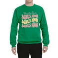 thumbnail image 2 of Wild Bobby, World's Best Bonus Mom Mother's Day Unisex Crewneck Sweatshirt, Kelly, Medium, 2 of 6