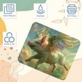 thumbnail image 3 of PhooArto Comfortable Mouse Pad Flying Pig in Sky Desktop Mousepad , 21 x 25 cm Mouse Mat, Non-Slip Rubber Base, Improves Speed and Precision, 3 of 7