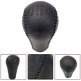 thumbnail image 5 of 6 Speed Leather Gear Shift Knob For Nissan for Navara D40 for Frontier 05-15, 5 of 5
