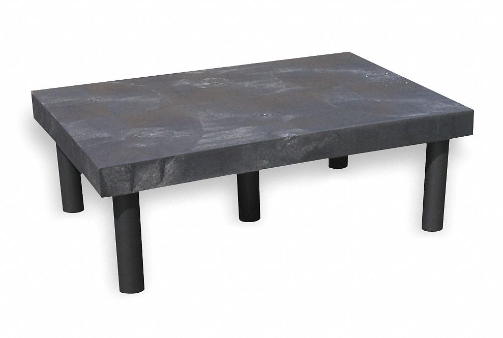 Structural Plastics Dunnage Rack,750 lb.,HDPE,36 W x 24 D DT3624