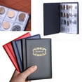 thumbnail image 2 of AFQH Collection Coin Album Holders 10 Pages For Coins Collector 120 Pcs Coin Album Portable Coin Album Coin Sleeves Display Collection Book, 2 of 11