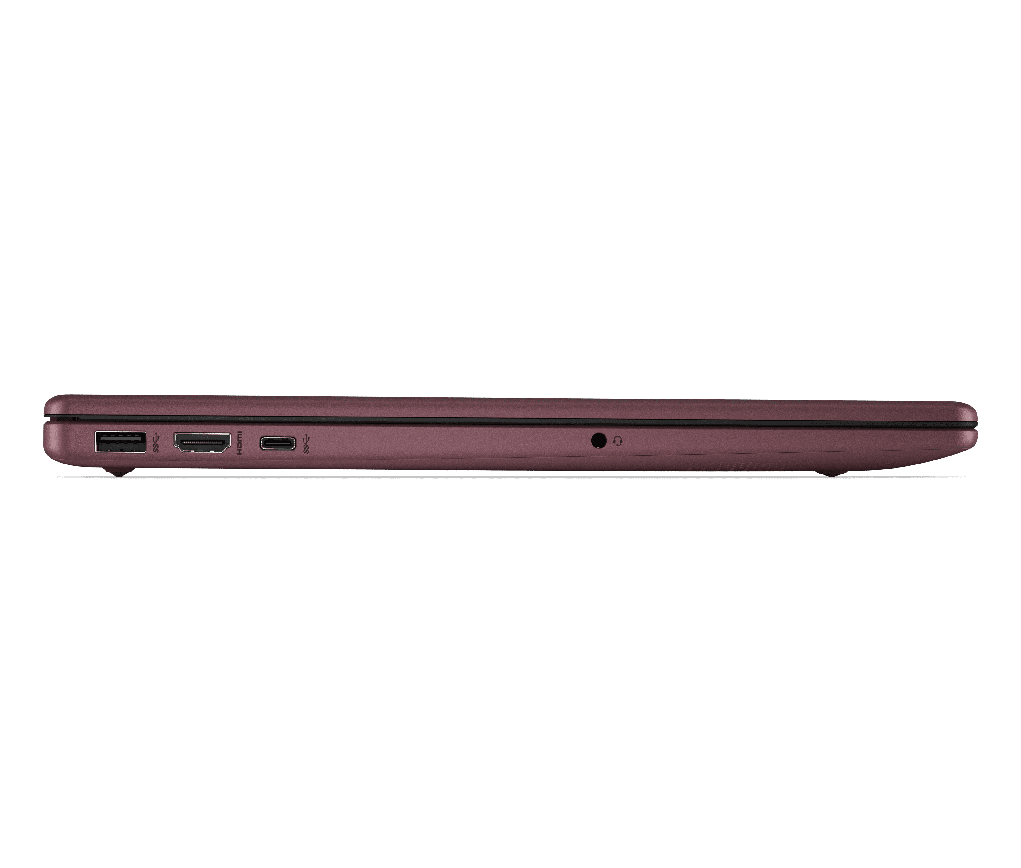 HP 15.6 inch HD Windows 11 Laptop Intel Processor N200 4GB RAM 128GB UFS Glimmer Garnet