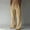 Khaki, variant on Just in from chaps Ofreoo Men's Cotton And Linen Elastic Waist Blended Breathable Comfortable Soft Beach Casual Trousers Full Length Pants Great Gifts for Less