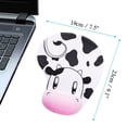 thumbnail image 4 of Ergonomic Mouse Pad with Wrist Support Rest Cow Style Cute Mouse Pad, Comfortable Computer Mouse Pad with Non-Slip Rubber Base, 4 of 7