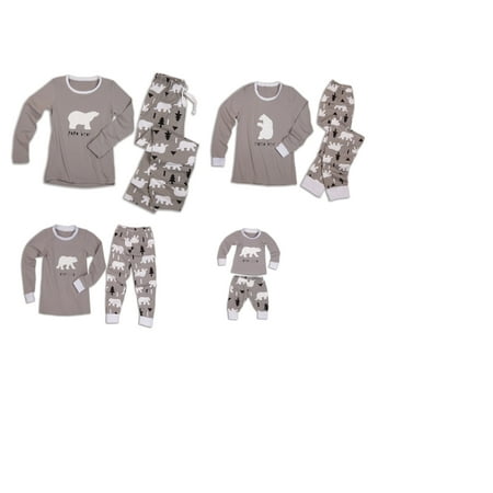 Matching Polar Bear Christmas Pajamas for Family-- Polar Bears