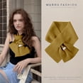 thumbnail image 2 of Yuanlong Womens Scarves Knitted Solid Color Wrap Shawl Soft Winter Fashion Elegant Warm Daily Wear Scarf, 2 of 5