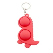 Yejaeka Simple Dimple Fidget Sensory Toy Unicorn/Dinosaur Shape Keychain