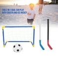thumbnail image 4 of Juego de juguetes de hockey para niños, deportes para niños, hockey sobre hielo, juego de juguetes de hockey para niños, portería de fútbol deportiva para niños, rendimiento sólido, 4 of 8