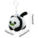 thumbnail image 3 of Llavero de peluche con cola meneante | Llavero de animal de peluche animado | Simulador de mascota interactivo con cascabel | Diseño adorable de panda y perro | Regalo original para niños y adultos, 3 of 8