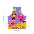 thumbnail image 2 of PINKFONG delantal temático para cocinar, esencial para el hogar, delantal de barbacoa/bufanda de cocina con bolsillos para hombres y mujeres, regalo para el hogar, 2 of 6