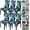Color 13-rainforest, variant on Dining Room Chair Covers Set of 6,Printed Pattern Parsons Chair Slipcovers Removable Washable Kitchen Seat Dining Chairs Protector Cover for Home or Party