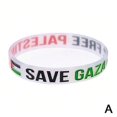 thumbnail image 1 of Free Palestine Silicone wrist band / bracelet Palestinian flag PLO Gaza, Free PP, 1 of 4