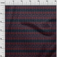 thumbnail image 2 of oneOone Cotton Poplin Fabric Geometric Ikat Printed Fabric 1 Yard 56 Inch Wide, 2 of 4