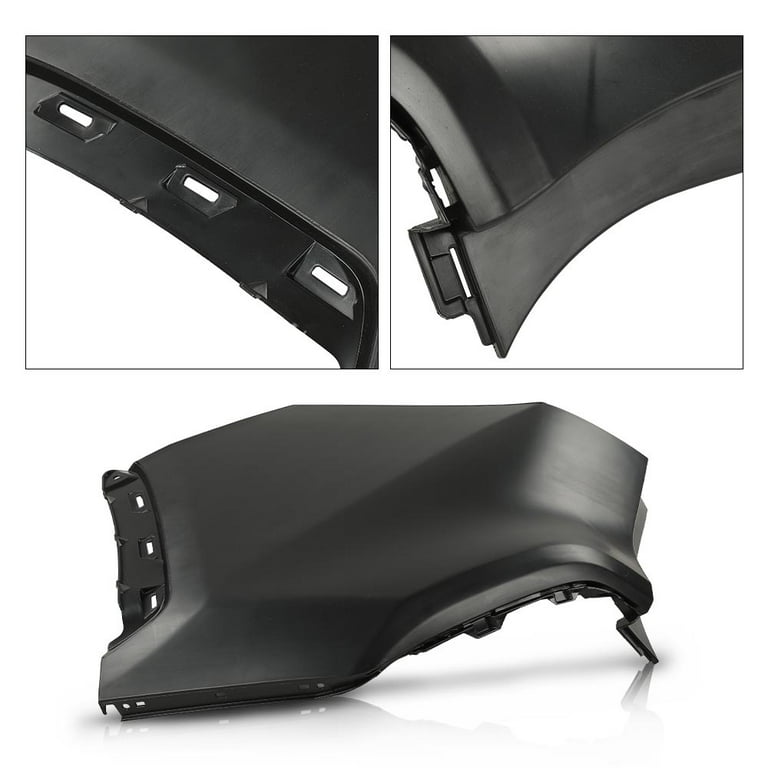 CROSSDESIGN Bumper Cover Rear Left Driver Side Fit for Toyota RAV4