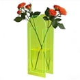 thumbnail image 4 of Horivan Transparent Acrylic Geometric Flower Vase with Detachable Top for Living Room Decor, Modern Centerpiece for Wedding Party Dining Table, Durable Home Decoration, 4 of 5