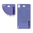 thumbnail image 2 of Claire's Teen Mixed Metal Jewelry Bundle with Gemstone Cubic Zirconia Heart and Infinity Symbols, 2 of 5