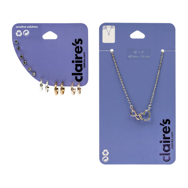Claire's Accessories Jewellery Gift Bundle Best Friends School Earrings  Clips