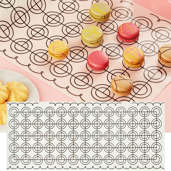 sunsanly Dough Mat Food Grade Non-Stick BPA Free Reusable Heat-Resistant DIY Foldable Dough Mat Bakeware Baking Sheet Tray Liner Mat Kitchen Supplies