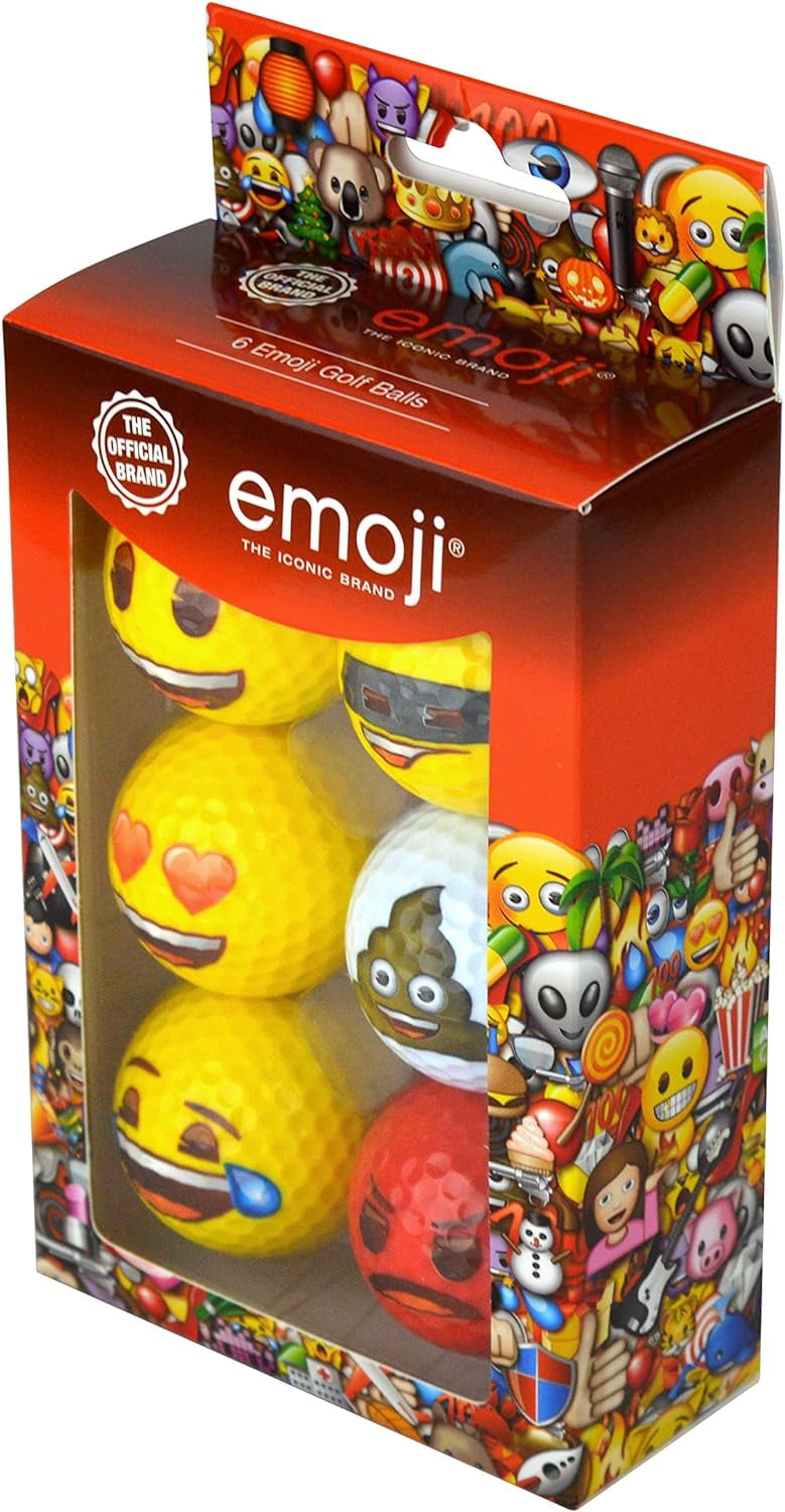 Emoji Novelty Golf Balls