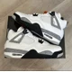 thumbnail image 1 of Ni - ke Size 6.5Y - BRAND NEW Jordan 4 Retro White Cement (2025) (GS) IB4171-100, 1 of 5