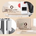 thumbnail image 4 of SHUO Y - Electric Grain Mill, 4100W 110V 36000 RPM, Stainless Steel Grain Grinder, Grinding Machine for Wheat, Corn, Rice, Coffee Beans, Spices & Dried Herbs, 2000g Capacity, 4 of 11