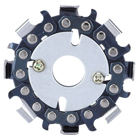 

Chain Disc Durable 8-Teeth Woodworking Accessories Wood Carving Disc For Angle Grinder Wood