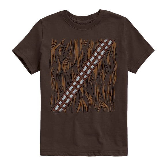 Star Wars - Chewy Costume - Youth Boys Short Sleeve Graphic T-Shirt