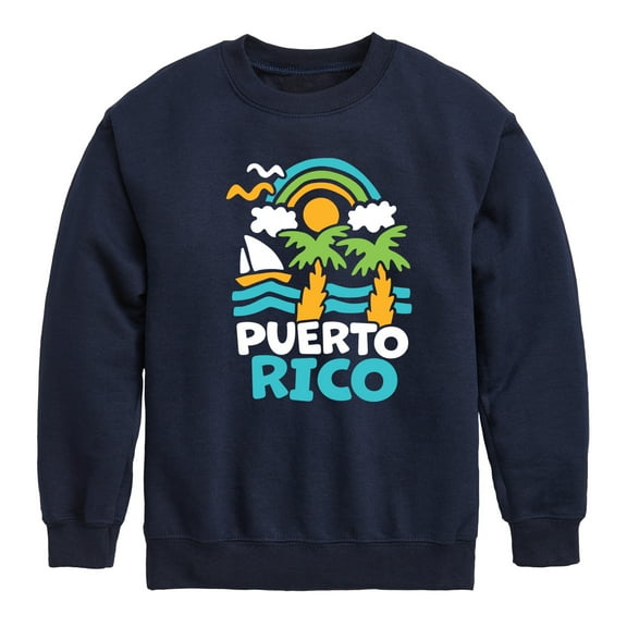 Instant Message - Puerto Rico - Kids Crew Fleece